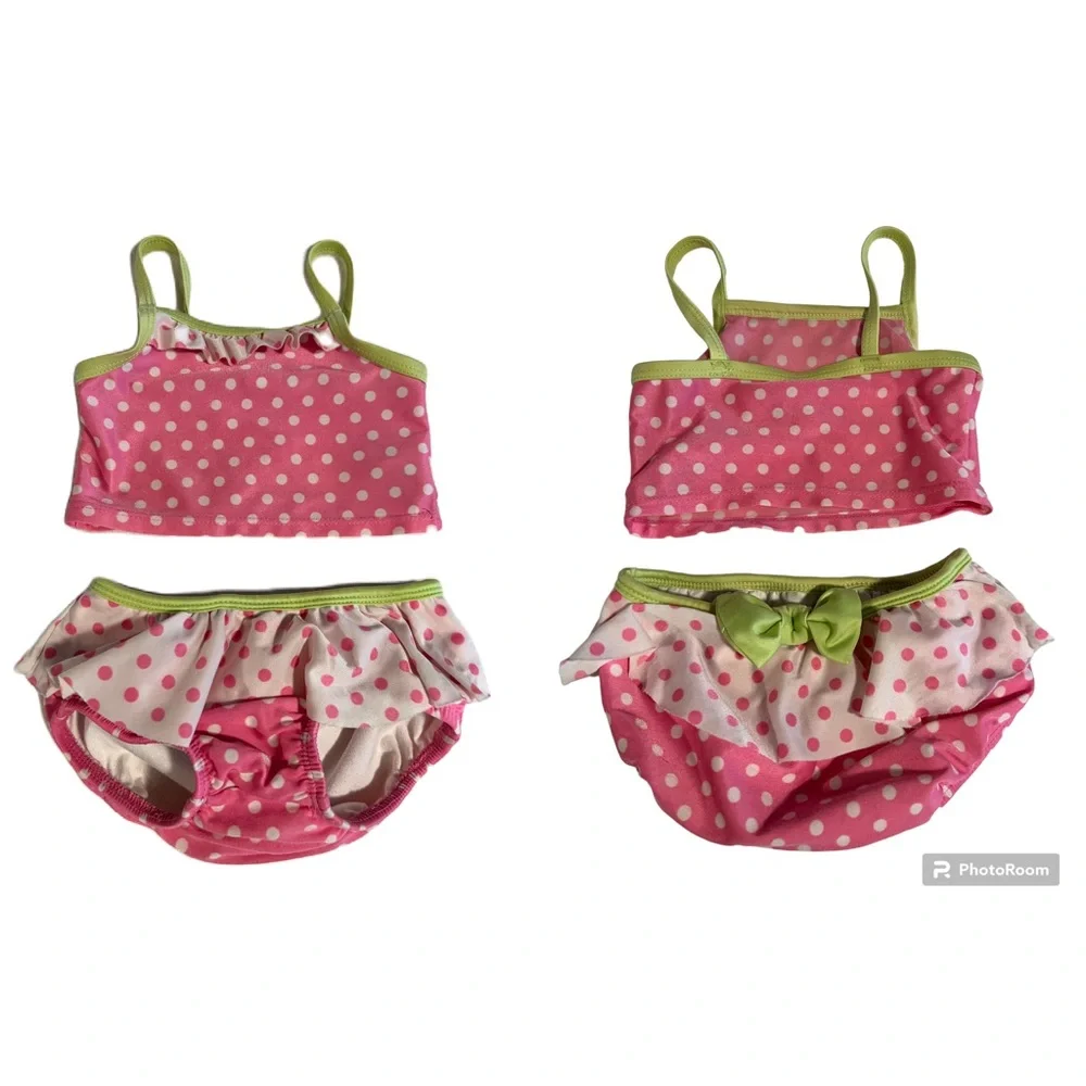 Adorable Polkadot Children’s Place bikini 0-3mo - Picture 1 of 10